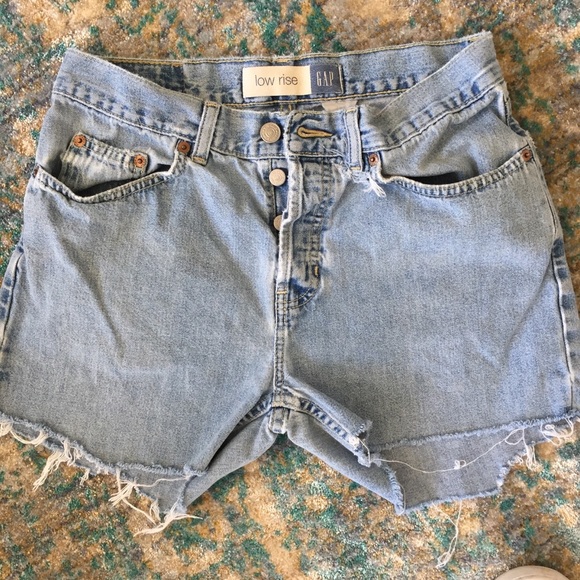 GAP Pants - GAP cutoffs jean shorts